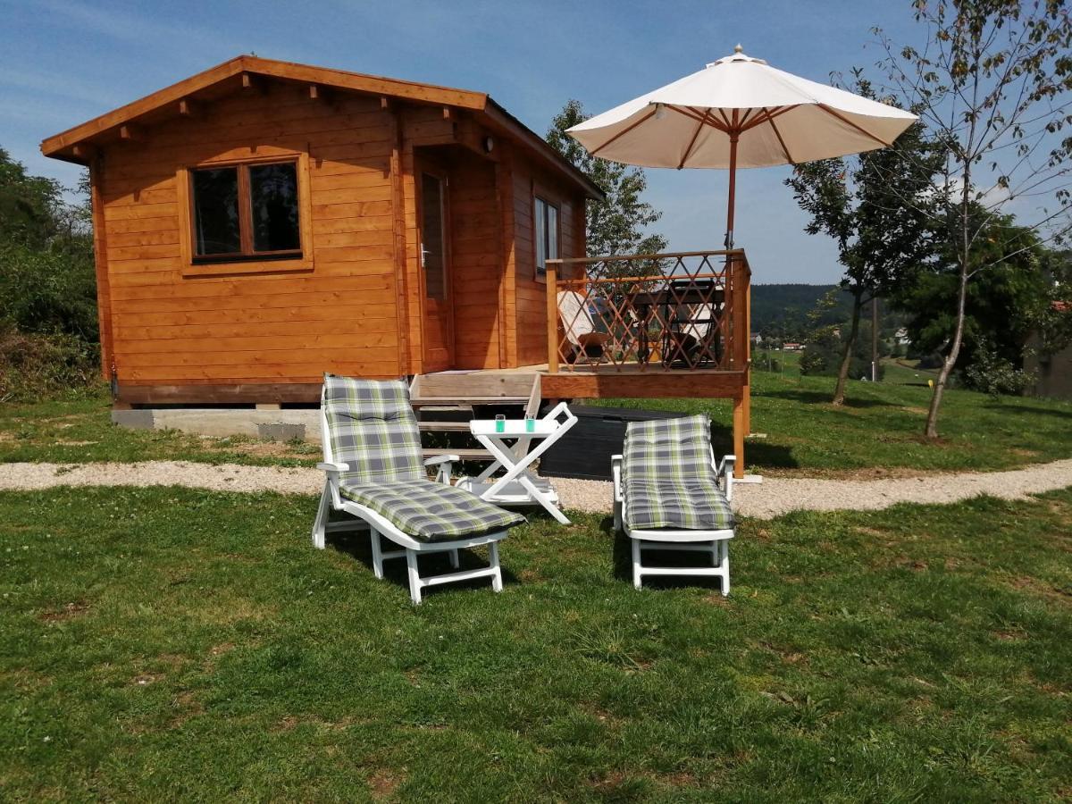 Le Chalet Des Etoiles Champagnac-le-Vieux Exterior foto